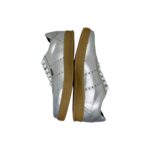 Zapatilla Tabbuso Catania de cuero color platil