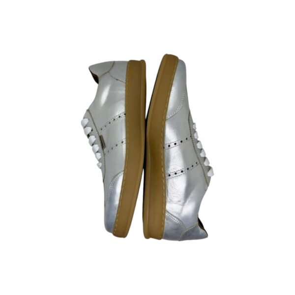 Zapatilla Tabbuso Catania de cuero color platil