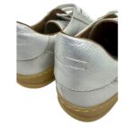 Zapatilla Tabbuso Catania de cuero color platil