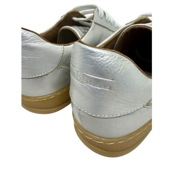 Zapatilla Tabbuso Catania de cuero color platil