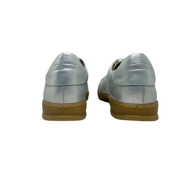 Zapatilla Tabbuso Catania de cuero color platil