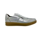 Zapatilla Tabbuso Catania de cuero color platil